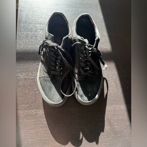 Vans Old Skool Stackform Skate Shoe - Black Monochrome